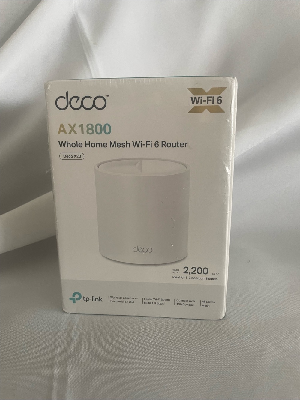TP-Link Deco AX1800 Mesh Router - White